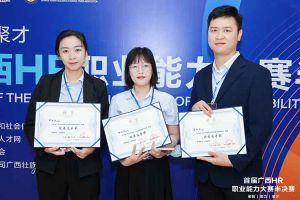 热烈祝贺8XBET（中国）一站式服务平台集团选手在首届广西HR职业能力大赛取得优异成绩